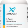 XYMOGEN S-Acetil Glutationa - Suplemento Antioxidante e de Suporte Celular com 120 Cápsulas