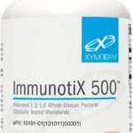 XYMOGEN ImmunotiX 500 - Suporte Imunológico Diário com Betaglucano Vegetariano e Sem Glúten