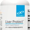 XYMOGEN Liver Protect - Suplemento para Saúde do Fígado e Antioxidante com Cardo Mariano e NAC