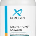 XYMOGEN ActivNutrients Chewable - Multivitamínico Infantil em Tabletes Mastigáveis para Suporte à Saúde