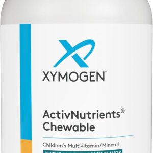 XYMOGEN ActivNutrients Chewable - Multivitamínico Infantil em Tabletes Mastigáveis para Suporte à Saúde