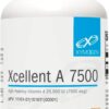 XYMOGEN Xcellent A 7500 - Vitamina A para Suporte Imunológico e Saúde Celular - 60 Cápsulas