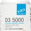 XYMOGEN D3 5000 - Vitamina D3 Bioativa 5000 IU - Suporte à Saúde Imunológica, Óssea e Cardíaca