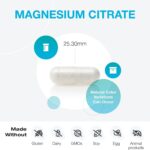 XYMOGEN Citrato de Magnésio 120 Cápsulas - Suporte Muscular, Nervoso e Digestivo - 4