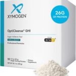 XYMOGEN OptiCleanse GHI - Proteína Vegana para Saúde Digestiva e Imunidade - Sabor Chocolate Cremoso - 10 Porções - 8