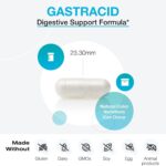 XYMOGEN GastrAcid - Fórmula Vegetariana para Equilíbrio Ácido e Saúde Digestiva com Betaína HCl e Raiz de Gentiana - 180 Cápsulas - 4
