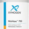 XYMOGEN NiaVasc - Niacina 750mg de Liberação Sustentada para Saúde Cardiovascular e Metabolismo Lipídico