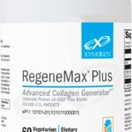 XYMOGEN RegeneMax Plus 500 mcg - Suporte Avançado para Pele, Cabelos e Unhas com Ácido Ortossilícico