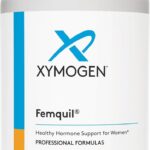 XYMOGEN Femquil - Suplemento para Equilíbrio Hormonal Feminino com DIM e Methylfolato Ativo - 120 Cápsulas