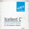 XYMOGEN Xcellent C 750mg - Vitamina C Vegana para Suporte Imunológico e Antioxidante