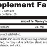 XYMOGEN S-Acetil Glutationa - Suplemento Antioxidante e de Suporte Celular com 120 Cápsulas - 2
