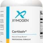 XYMOGEN CortisolV - Suplemento com Ashwagandha e L-Theanine para Equilíbrio do Cortisol e Clareza Mental