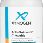 XYMOGEN ActivNutrients Chewable - Multivitamínico Infantil em Tabletes Mastigáveis para Suporte à Saúde - 9