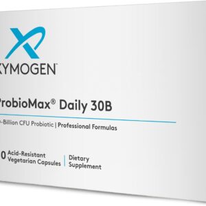 XYMOGEN ProbioMax Daily 30B - Suplemento Probiótico Diário com 30 Bilhões de CFUs para Saúde Digestiva e Imunológica