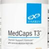 XYMOGEN MedCaps T3 - Suporte para Hormônios da Tireóide e Metabolismo com Ashwagandha e Guggul