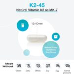 XYMOGEN K2-45 - Vitamina K2 45 mcg - Suporte para Saúde Óssea e Cardiovascular - 5