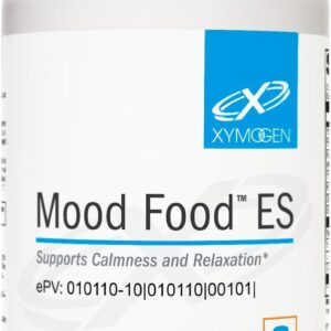 XYMOGEN Mood Food ES - Suplemento Vegano para Relaxamento e Mente Saudável com L-Theanine e Folato Ativo