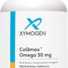 XYMOGEN CoQmax Omega 50mg - Suporte Cardiovascular com CoQ10 e Óleo de Peixe Omega-3