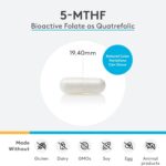 XYMOGEN 5-MTHF ES - Folato Bioativo para Saúde Cardiovascular, Neurológica e Pré-Natal - 60 Cápsulas Veganas - 7