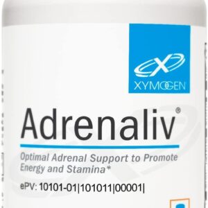 XYMOGEN Adrenaliv - Suporte às Adrenais para Estresse, Energia e Vitalidade - 60 Cápsulas