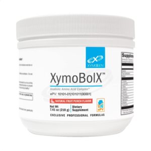 XYMOGEN XymoBolX - Pó de Aminoácidos BCAA para Recuperação Muscular e Força - Sabor Frutas Vermelhas - 30 Porções