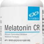 XYMOGEN Melatonina CR - 5mg em Comprimidos de Liberação Controlada para Ciclo do Sono e Ritmo Circadiano - 8