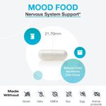XYMOGEN Mood Food - Suplemento Calmante para Relaxamento e Saúde Mental com Folato Ativo e 5-MTHF - 3
