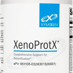 XYMOGEN XenoProtX - Suporte ao Metabolismo Estrogênico e Desintoxicação Hepática - 120 Cápsulas