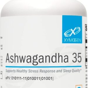 XYMOGEN Ashwagandha 35 - Suplemento Natural para Redução de Estresse e Melhora do Sono