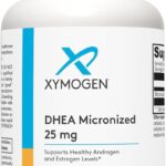 XYMOGEN DHEA Micronizado 25 mg - Suporte Hormonal para Andrógenos e Estrogênios - 60 Tabletes - 4