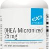 XYMOGEN DHEA Micronizado 25 mg - Suporte Hormonal para Andrógenos e Estrogênios - 60 Tabletes