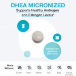 XYMOGEN DHEA Micronizado 25 mg - Suporte Hormonal para Andrógenos e Estrogênios - 60 Tabletes - 3