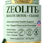 Zeolite Binder Detox - Limpeza de Parasitas e Suporte ao Fígado com Clinoptilolite e Carvão Ativado