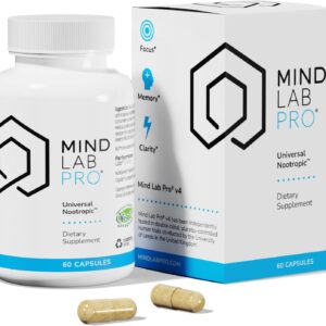 Mind Lab Pro® MLP® v4 - Suplemento Nootrópico Natural para Aumento da Memória e Foco