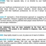 XYMOGEN DIMension 3 - Suplemento para Equilíbrio Hormonal e Metabolismo de Estrogênio com Curcuma e BioPerine - 240 Cápsulas - 7