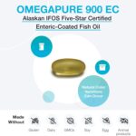 XYMOGEN OmegaPure 900 EC - Óleo de Peixe Triglicerídeo para Saúde Cardiovascular e Cognitiva - 3