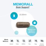 XYMOGEN MemorAll - Suporte para o Cérebro e Memória com Ginkgo Biloba e Bacopa - 60 Cápsulas - 3