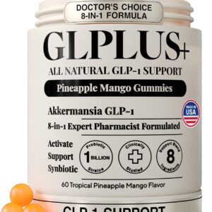 Suplemento GLP-1 8 em 1 Plus+Ultra - Controle de Apetite e Metabolismo com Akkermansia e Turma Rica