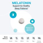 XYMOGEN Melatonina 3 mg - Suporte ao Sono e Ritmo Circadiano em Comprimidos Veganos - 3