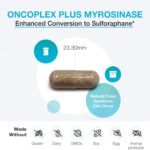 XYMOGEN OncoPLEX Plus Myrosinase - Suporte Celular e Antioxidante com Glucorafanina e Enzima Myrosinase - 3
