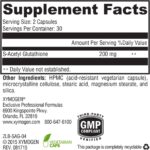 XYMOGEN S-Acetyl Glutathione - Suplemento de Glutationa Acetilada para Suporte Antioxidante e Celular - 2