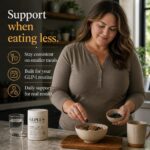 GLP-1 Plus+ - Suplemento Sinbiótico para Saúde Digestiva, Náusea e Inchaço - 60 Cápsulas - 7