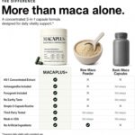 Raiz de Maca Preta Orgânica Plus+Ultra - 40.000mg de Energia, Vitalidade e Suporte Testosterona - 9