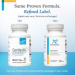 XYMOGEN CortisolV - Suplemento com Ashwagandha e L-Theanine para Equilíbrio do Cortisol e Clareza Mental - 3