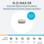 XYMOGEN N.O.max ER - Arginina Alfa-Cetoglutarato para Saúde Cardiovascular e Função Muscular - 180 Comprimidos - 5