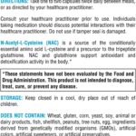 NAC N-Acetil-Cisteína 1200mg - Antioxidante e Suporte à Saúde Respiratória - 2