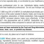XYMOGEN 5-MTHF ES - Folato Bioativo para Saúde Cardiovascular, Neurológica e Pré-Natal - 60 Cápsulas Veganas - 6