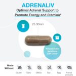 XYMOGEN Adrenaliv - Suporte às Adrenais para Estresse, Energia e Vitalidade - 60 Cápsulas - 4