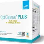 XYMOGEN OptiCleanse Plus - Pó Limpeza Intestinal à Base de Proteína Vegetal e Vitaminas B - Sabor Baunilha - 10 Porções