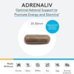 XYMOGEN Adrenaliv - Suporte Adrenal, Estresse, Energia e Vitalidade - 120 Cápsulas - 4